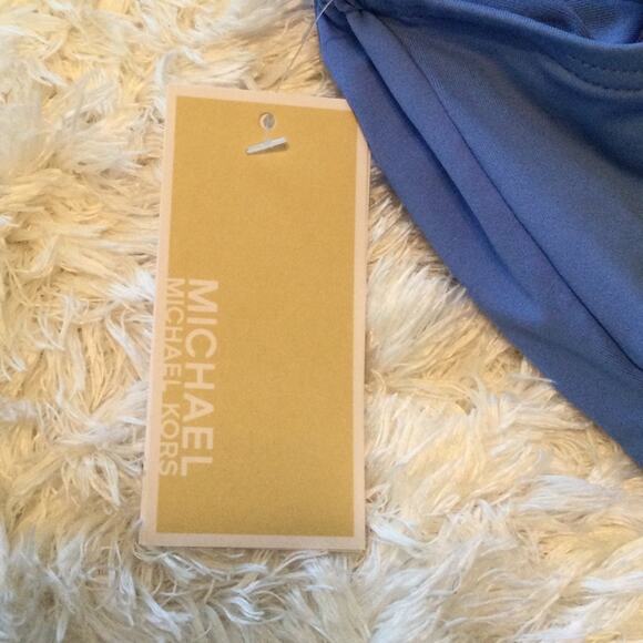 Michael Kors new blue Tankini swim top XS - Picture 4 of 5